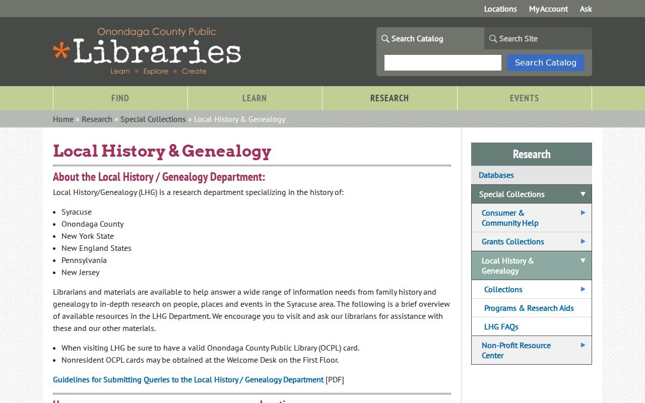 Onondaga County city directory research at OCPL Local History and Genealogy